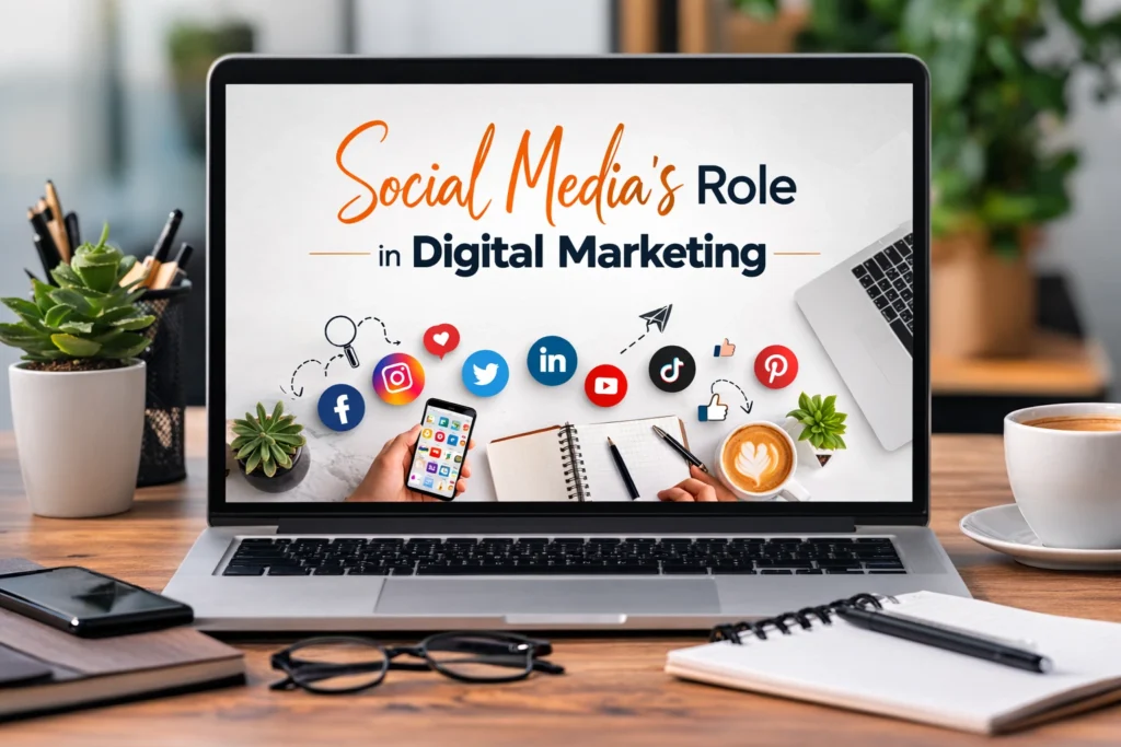 Role of social media's in digital marketing