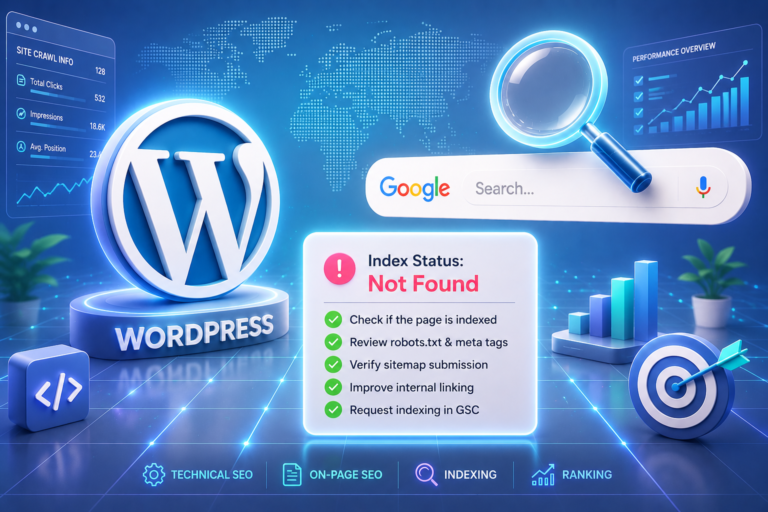 Fixes for WordPress website not showing on Google search index